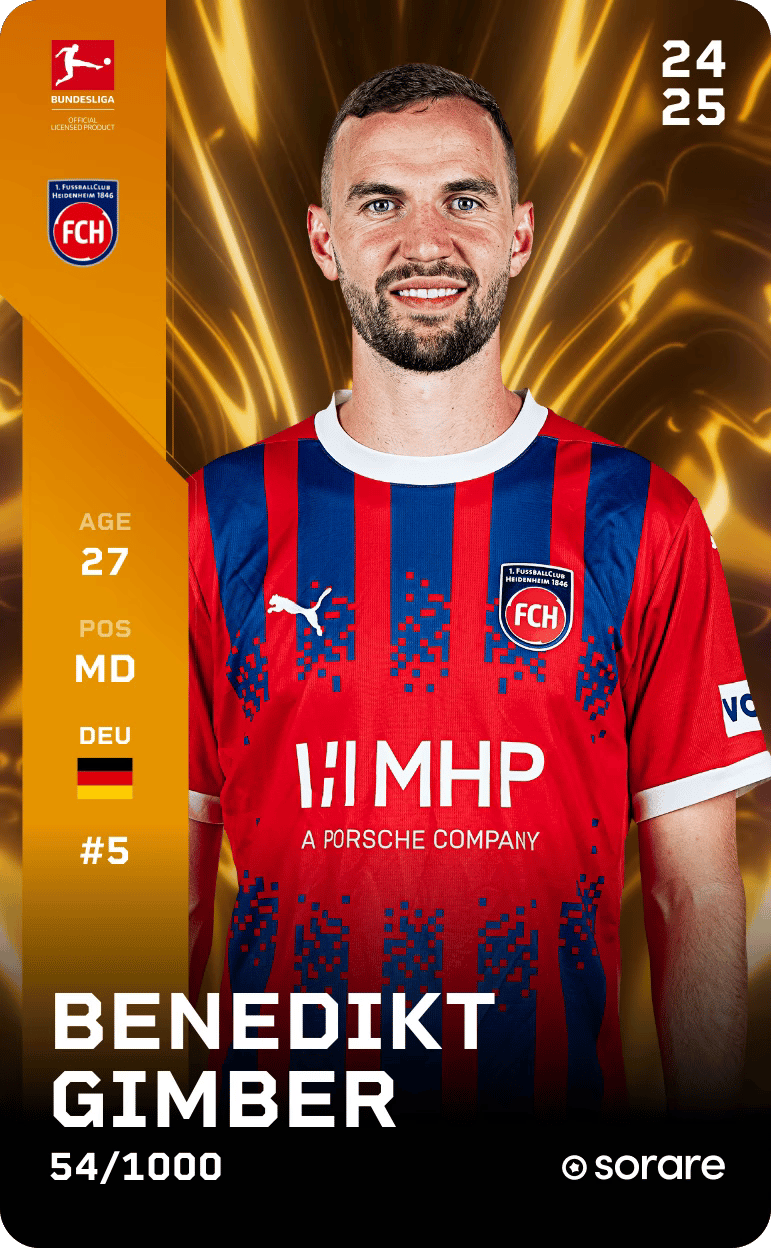 Benedikt Gimber 2024-25 • Limited 54/1000