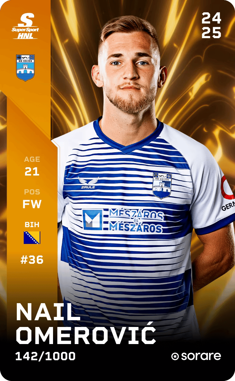 Nail Omerović 2024-25 • Limited 142/1000
