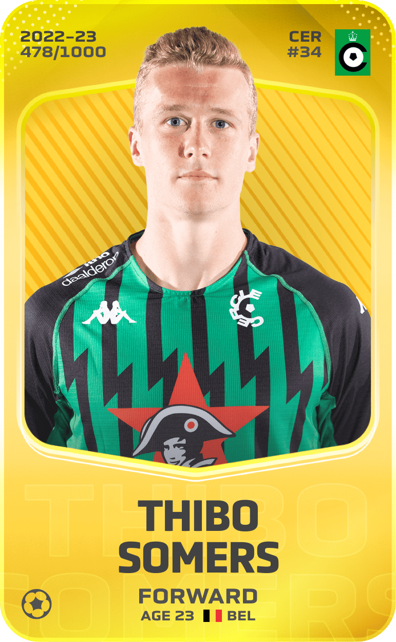 Thibo Somers 2022-23 • Limited 478/1000