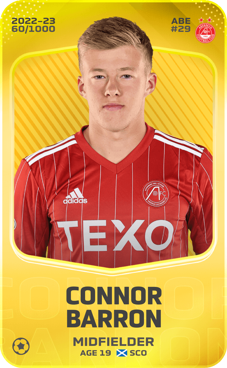 Connor Barron 2022-23 • Limited 60/1000