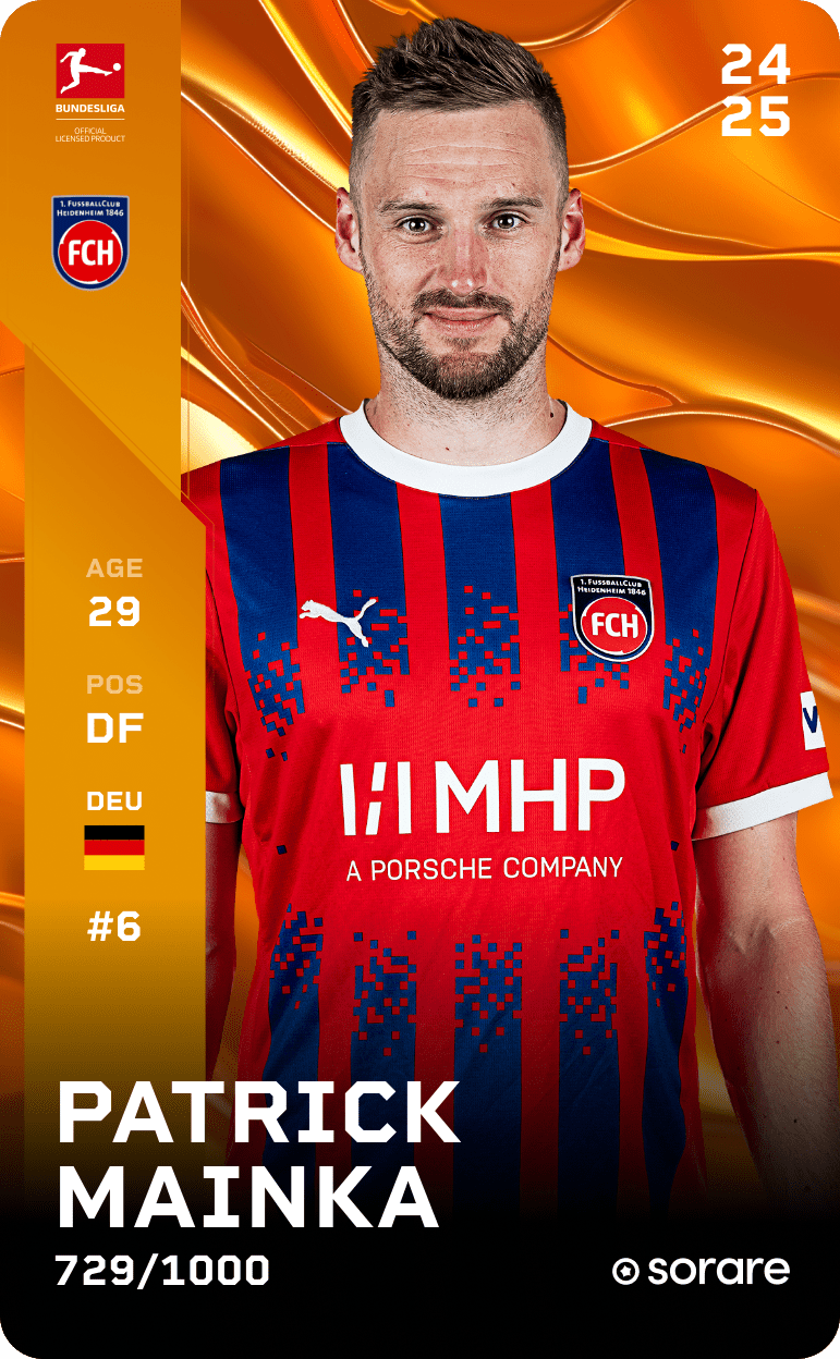 Patrick Mainka 2024-25 • Limited 729/1000