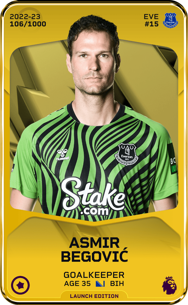 Asmir Begović 2022-23 • Limited 106/1000