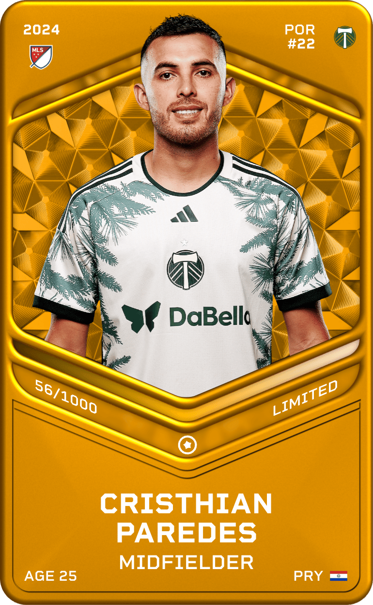 Cristhian Paredes 2024-25 • Limited 56/1000