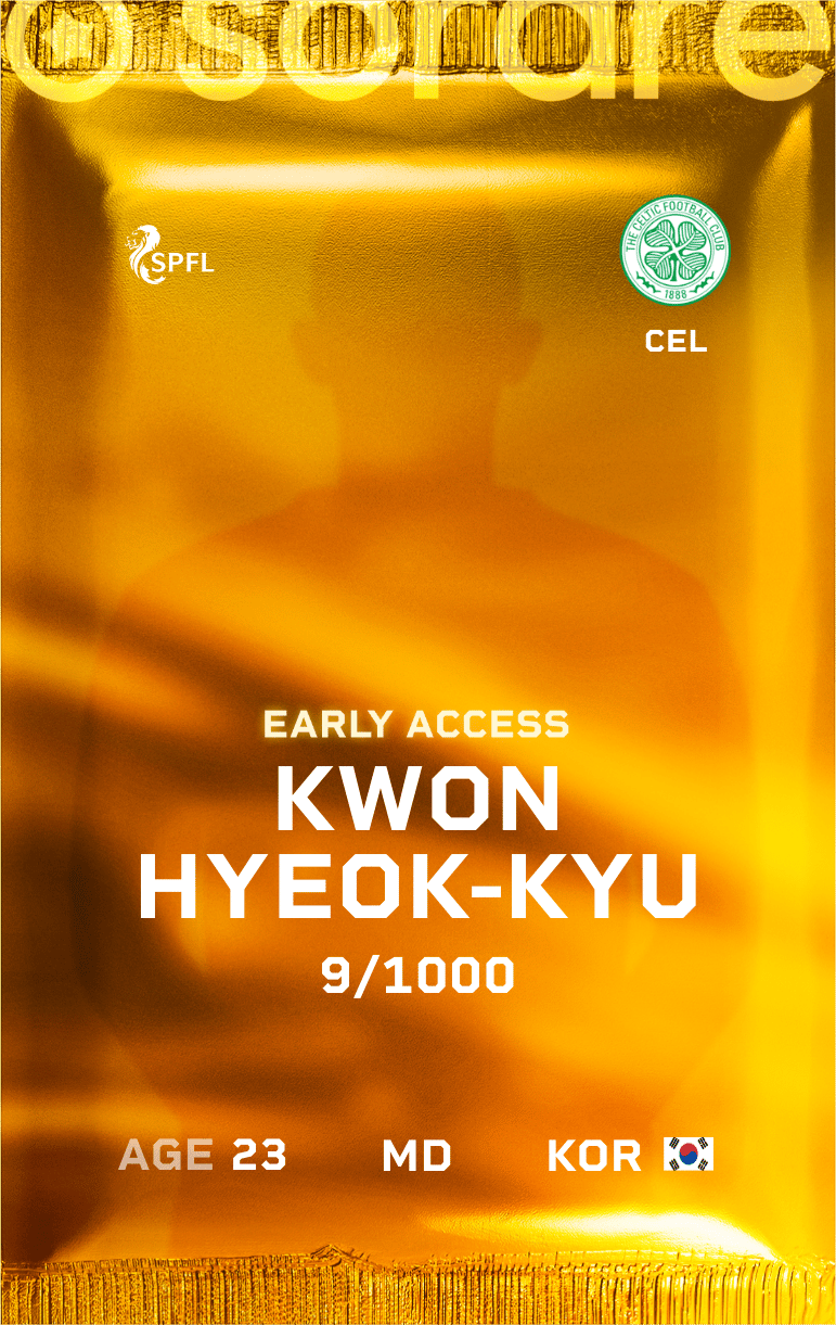 Kwon Hyeok-Kyu 2024-25 • Limited 9/1000