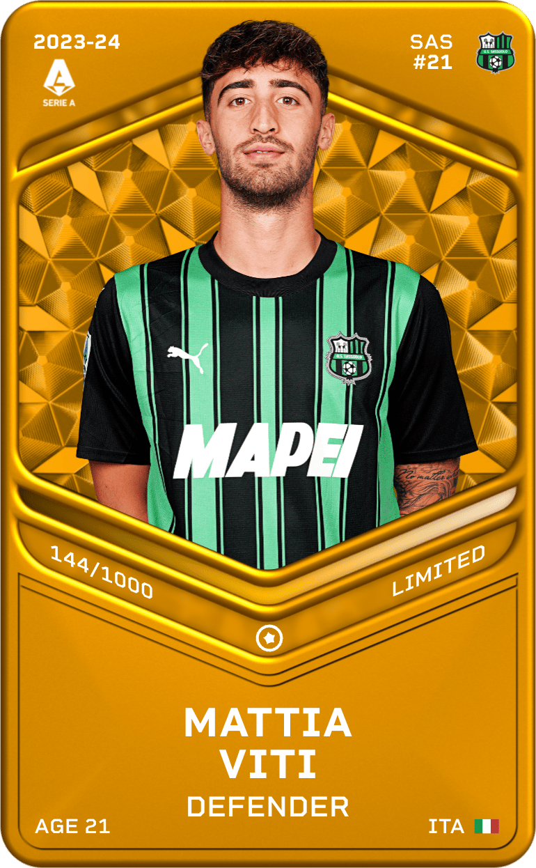 Mattia Viti 2023-24 • Limited 144/1000