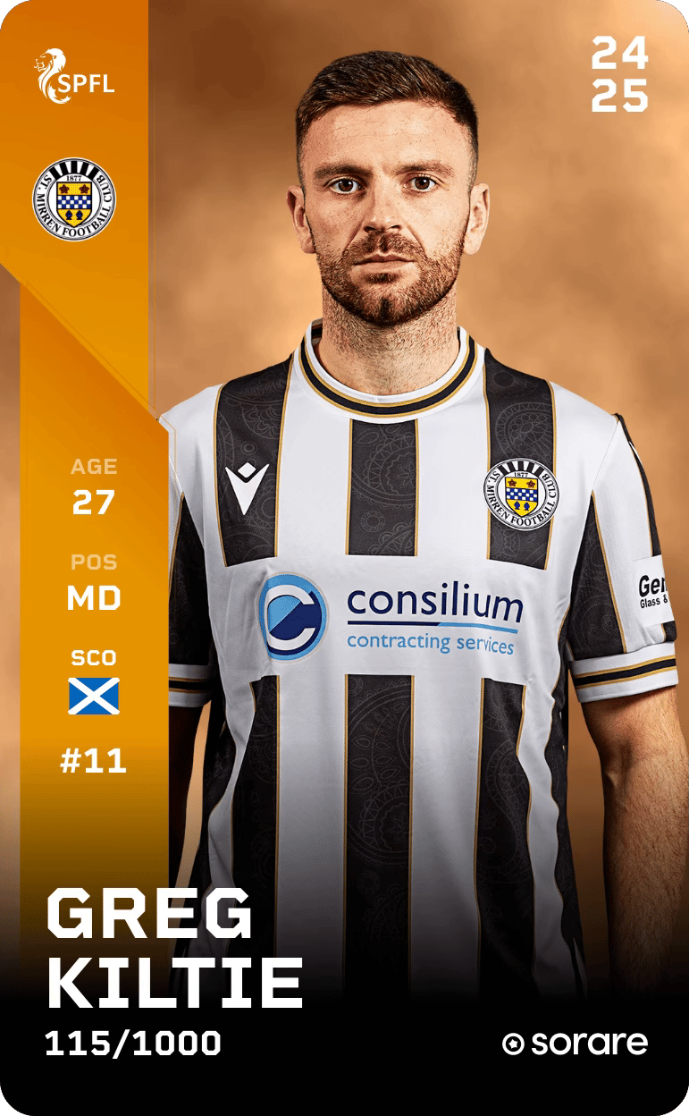 Greg Kiltie 2024-25 • Limited 115/1000