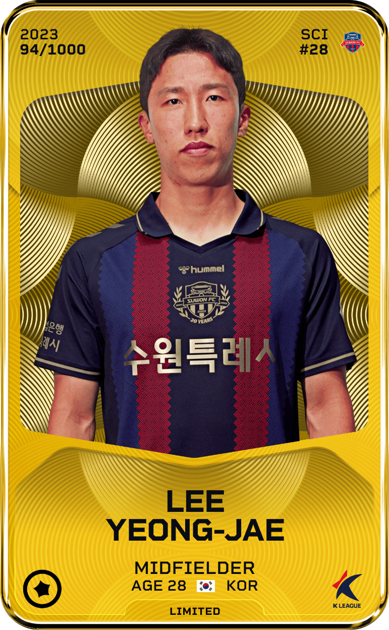 Lee Yeong-Jae 2023-24 • Limited 94/1000