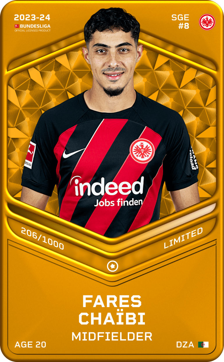 Fares Chaïbi 2023-24 • Limited 206/1000