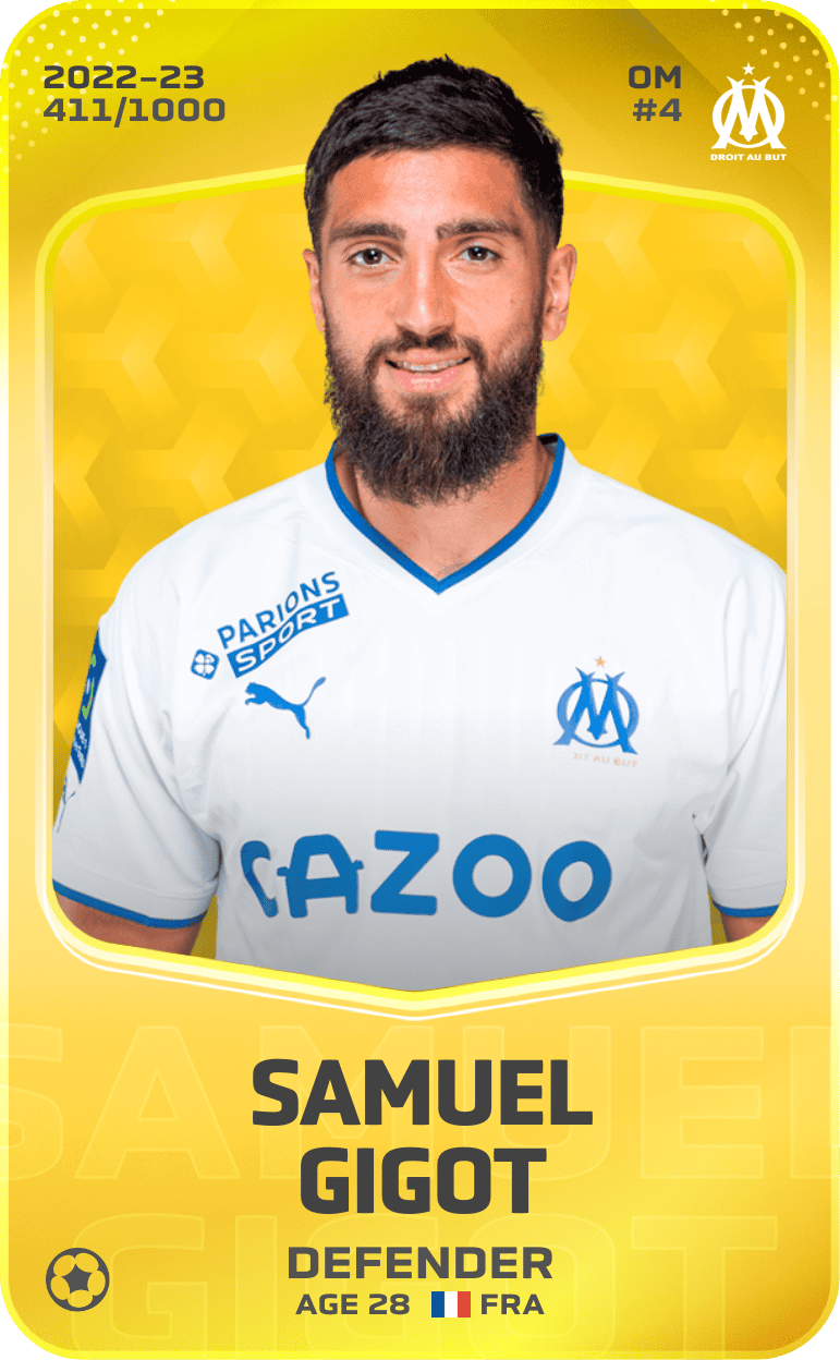 Samuel Gigot 2022-23 • Limited 411/1000