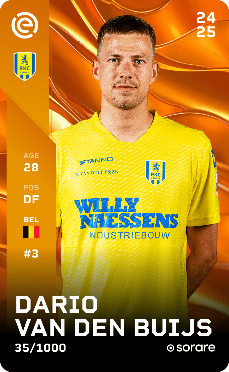 Dario Van den Buijs 2024-25 • Limited 35/1000