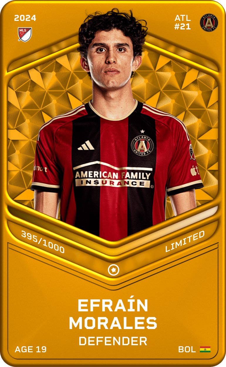 Efraín Morales 2024-25 • Limited 395/1000