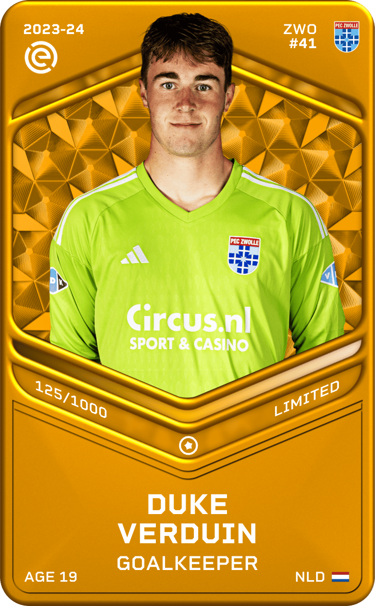 Duke Verduin 2023-24 • Limited 125/1000
