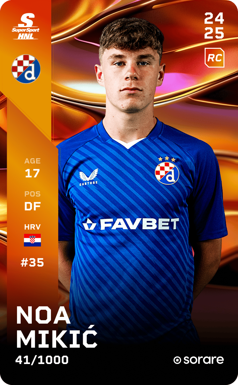 Noa Mikić 2024-25 • Limited 41/1000