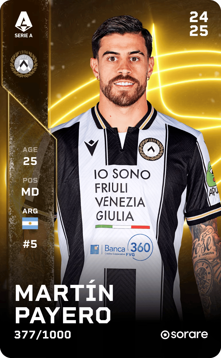 Martín Payero 2024-25 • Limited 377/1000