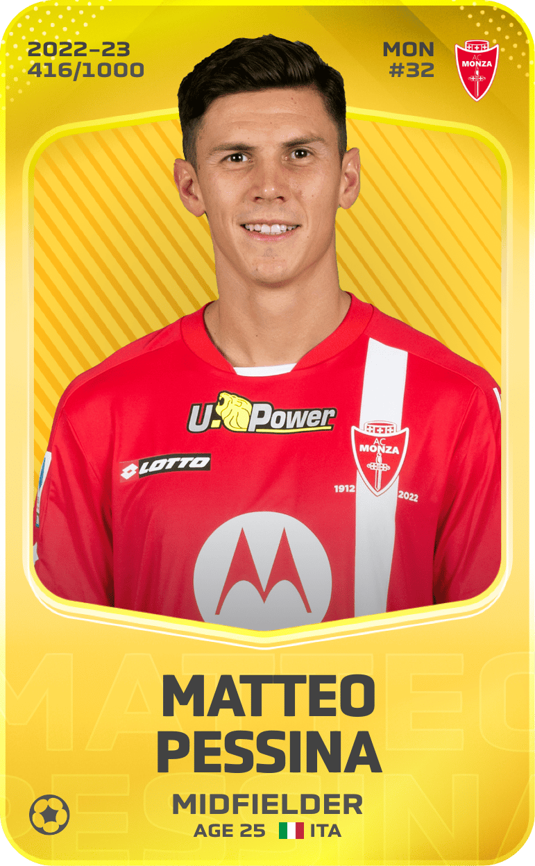 Matteo Pessina 2022-23 • Limited 416/1000