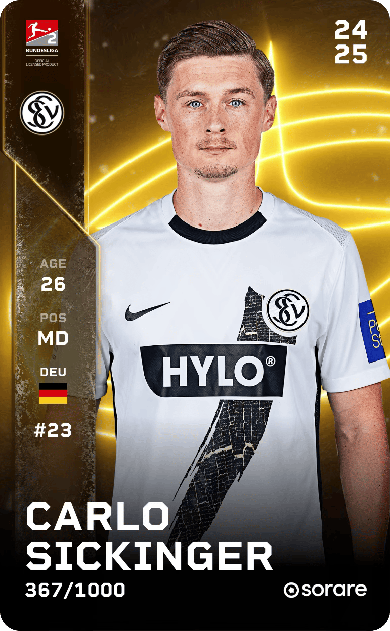 Carlo Sickinger 2024-25 • Limited 367/1000