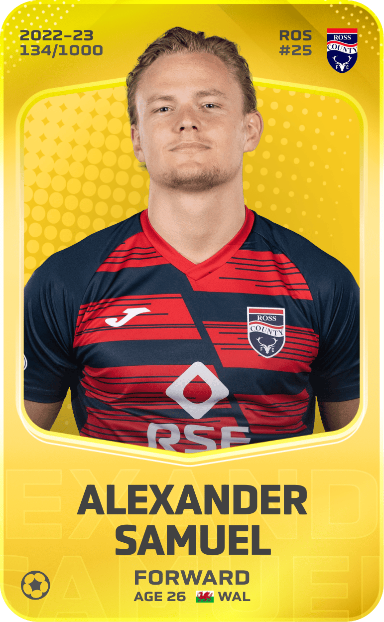 Alexander Samuel 2022-23 • Limited 134/1000