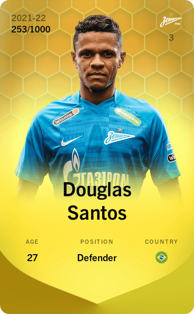 Douglas Santos 2021-22 • Limited 253/1000
