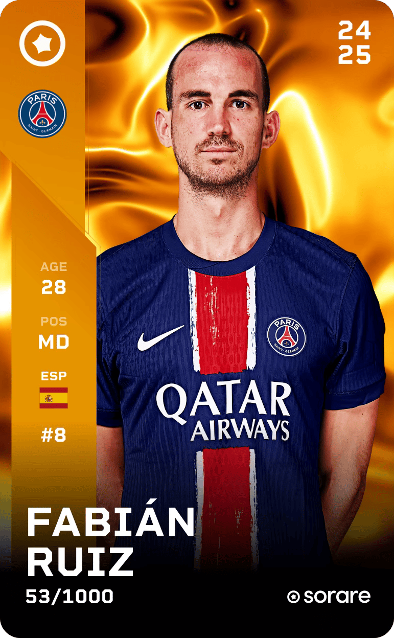 Fabián Ruiz 2024-25 • Limited 53/1000
