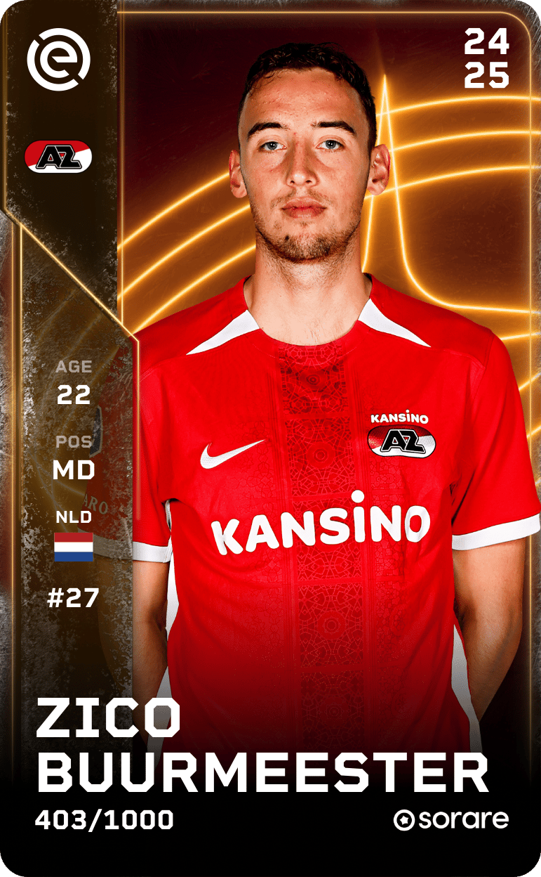 Zico Buurmeester 2024-25 • Limited 403/1000