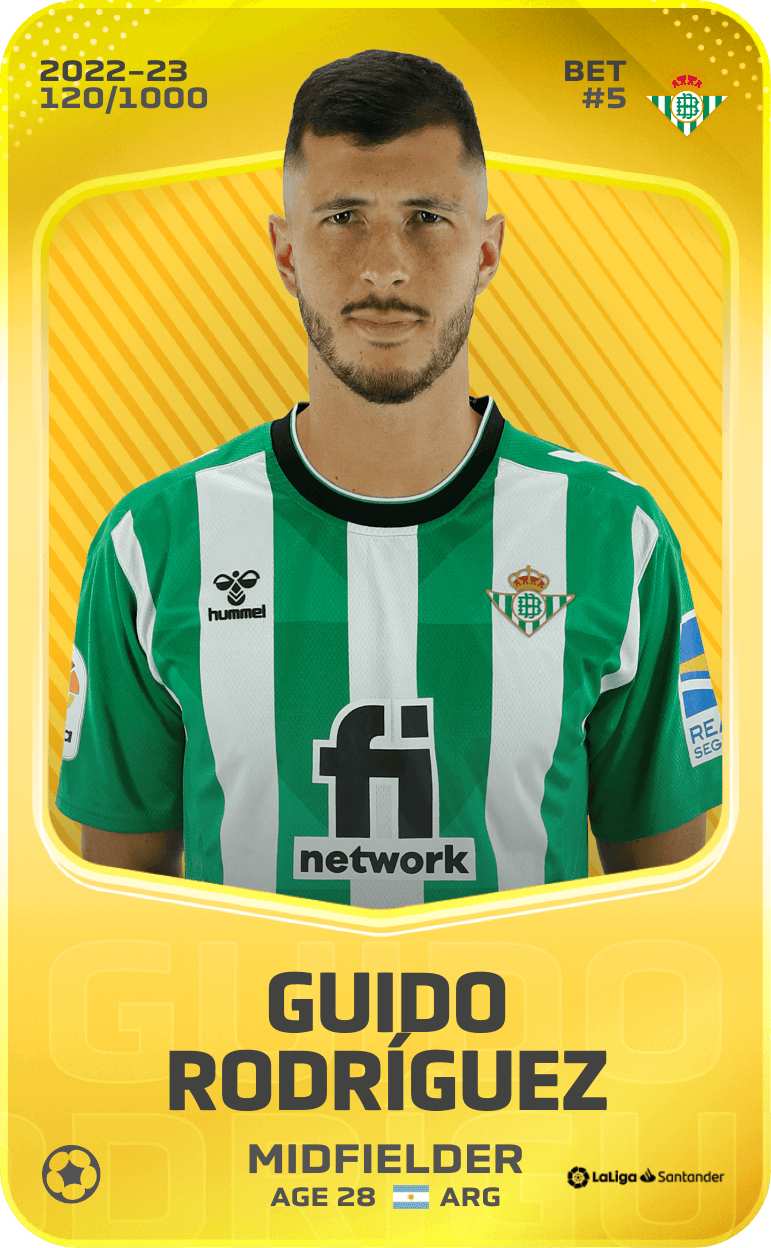 Guido Rodríguez 2022-23 • Limited 120/1000
