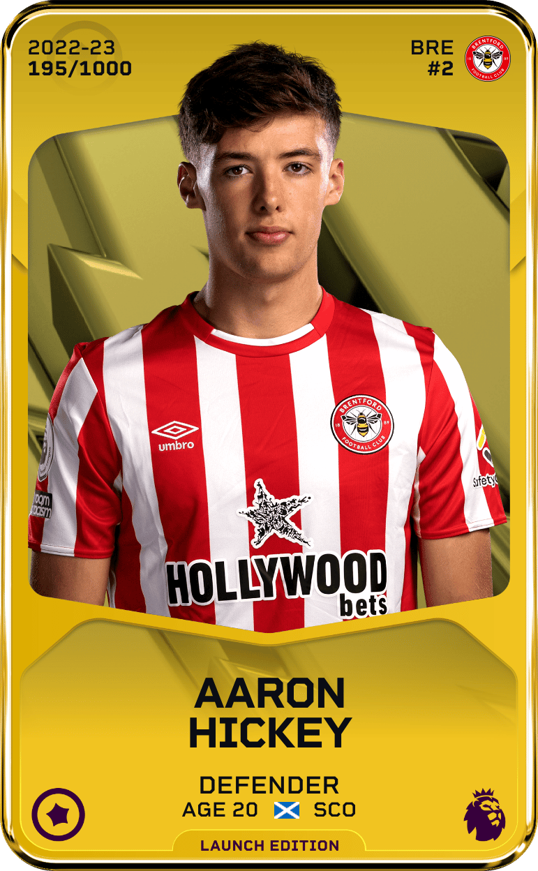 Aaron Hickey 2022-23 • Limited 195/1000