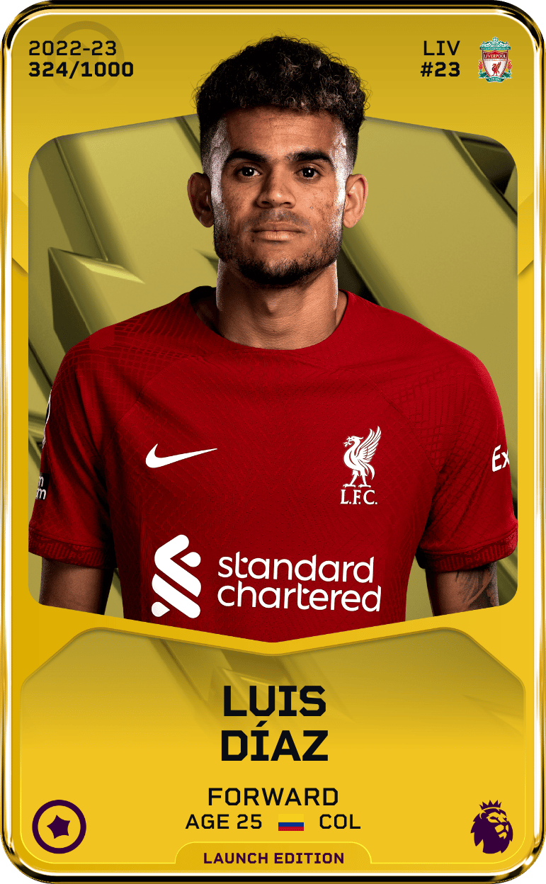 Luis Díaz 2022-23 • Limited 324/1000