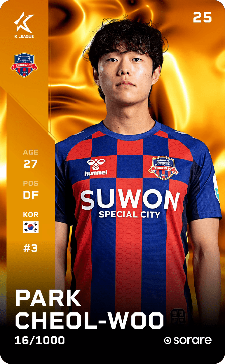 Park Cheol-Woo 2025-26 • Limited 16/1000