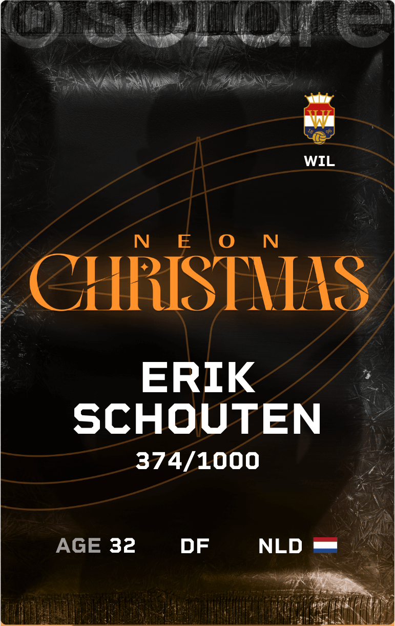 Erik Schouten 2024-25 • Limited 374/1000
