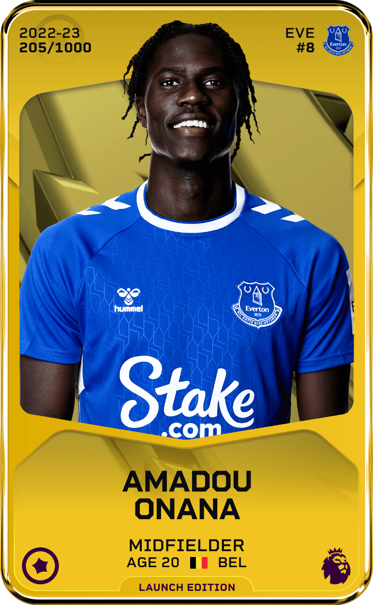 Amadou Onana 2022-23 • Limited 205/1000