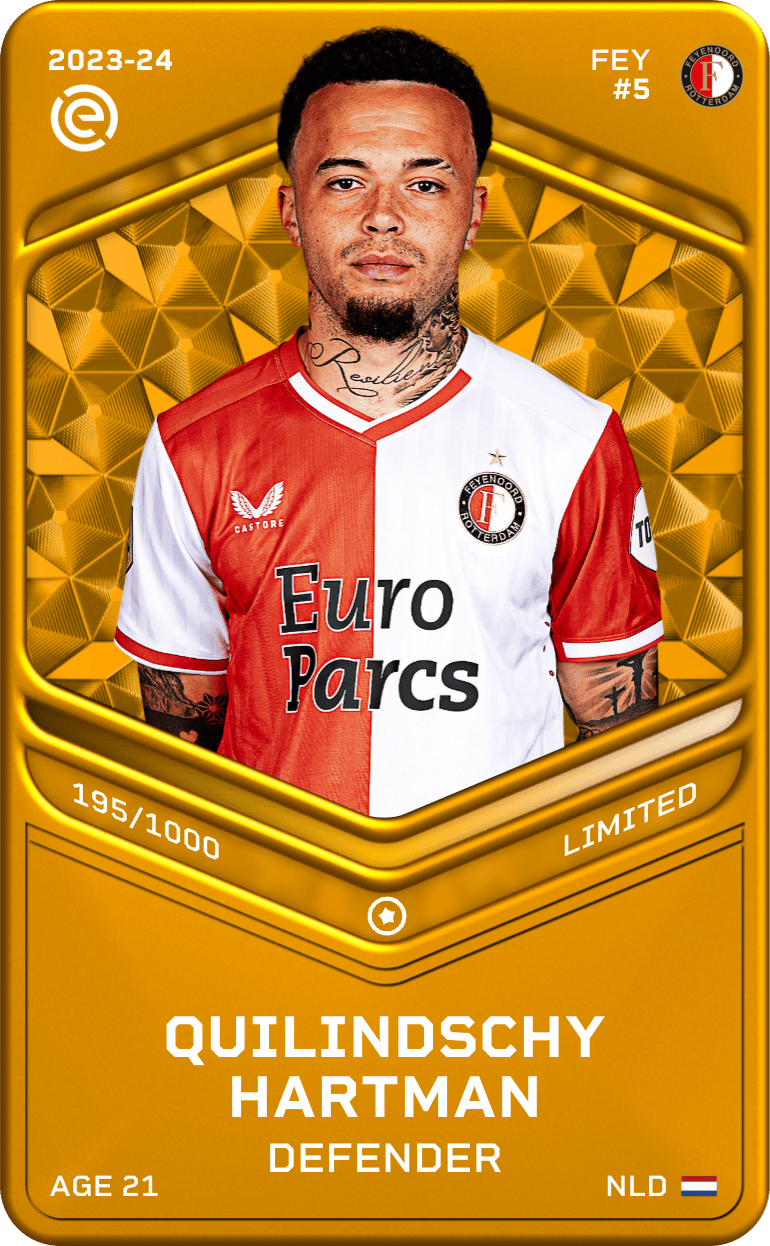 Quilindschy Hartman 2023-24 • Limited 195/1000