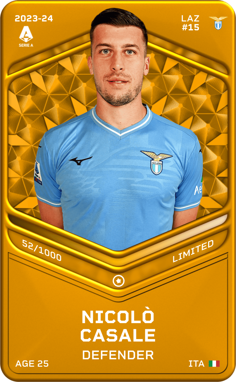 Nicolò Casale 2023-24 • Limited 52/1000