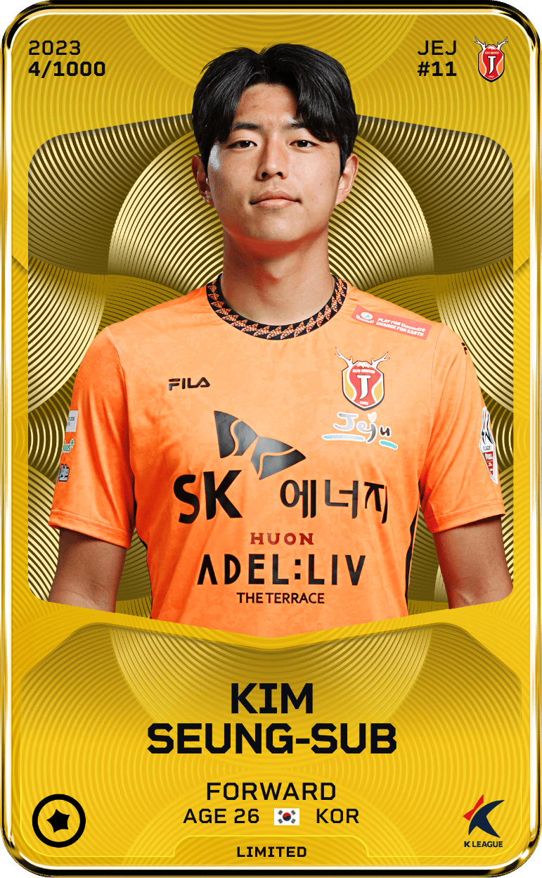 Kim Seung-Sub 2023-24 • Limited 4/1000