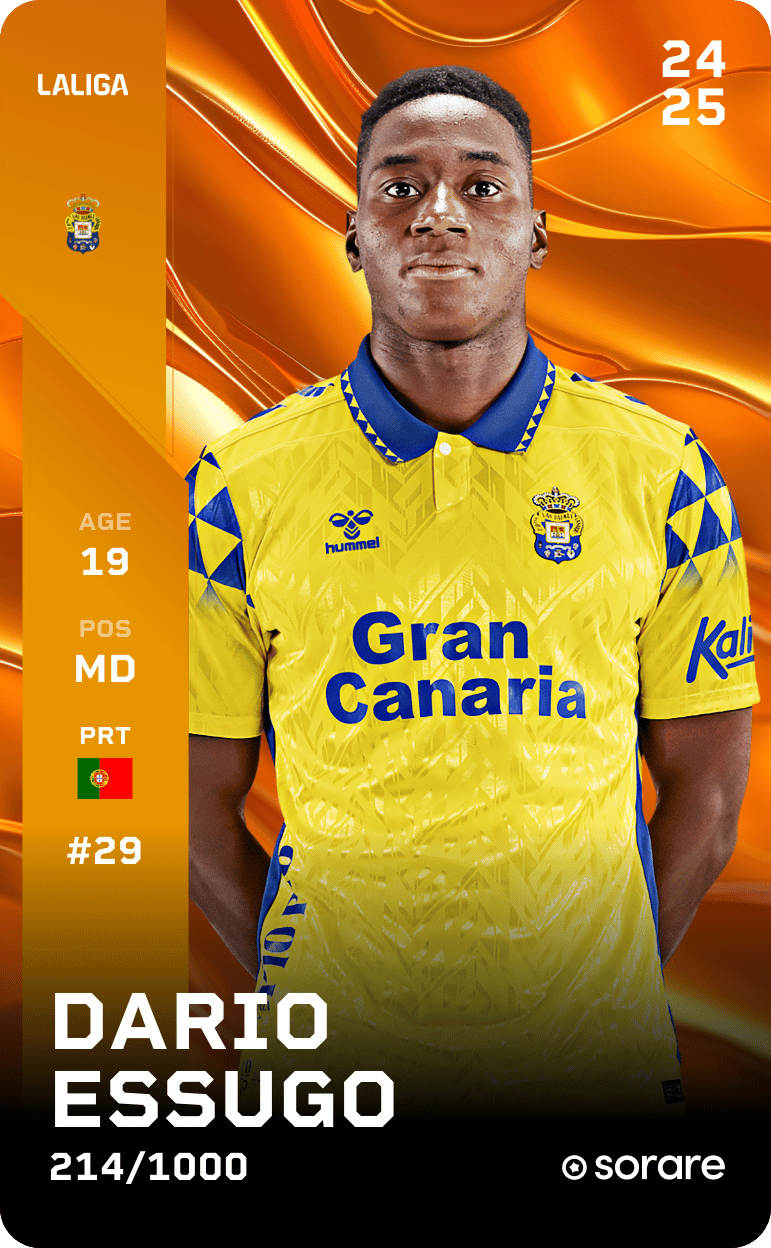 Dario Essugo 2024-25 • Limited 214/1000