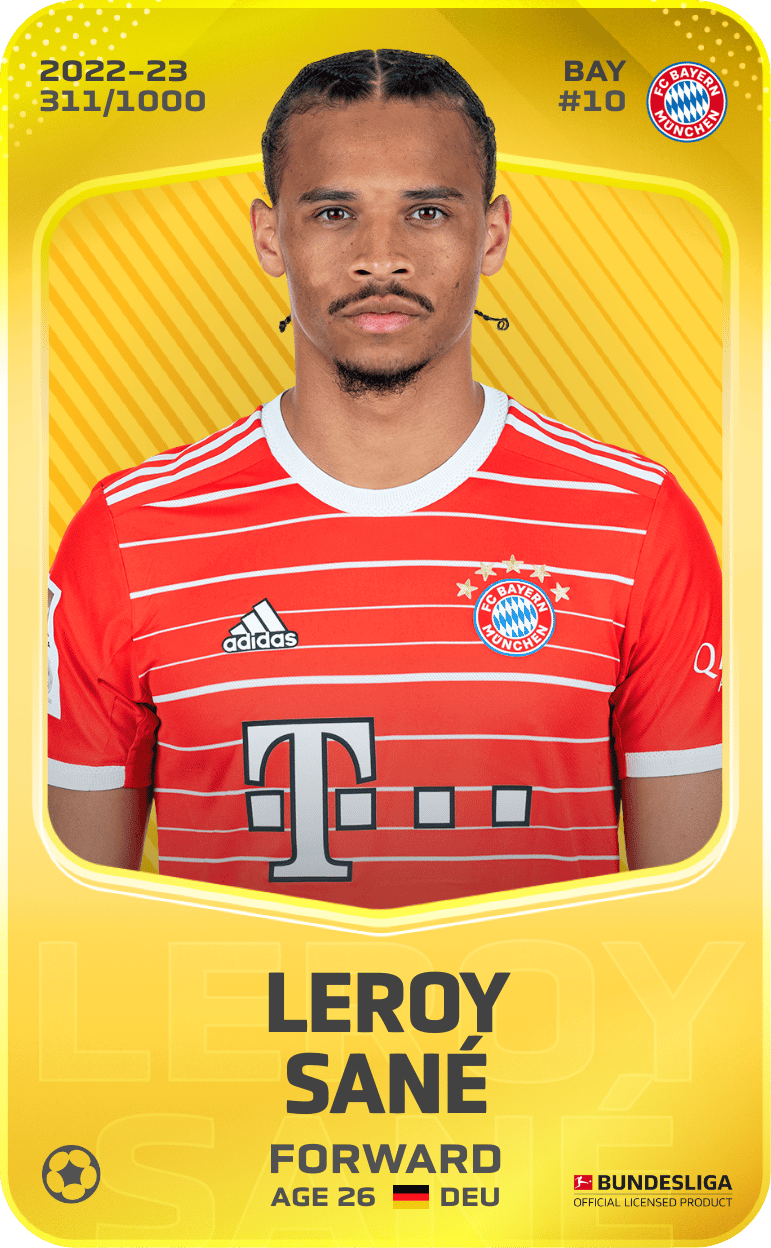 Leroy Sané 2022-23 • Limited 311/1000