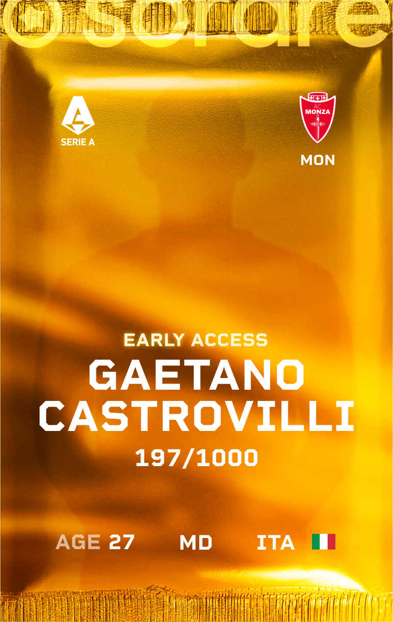 Gaetano Castrovilli 2024-25 • Limited 197/1000
