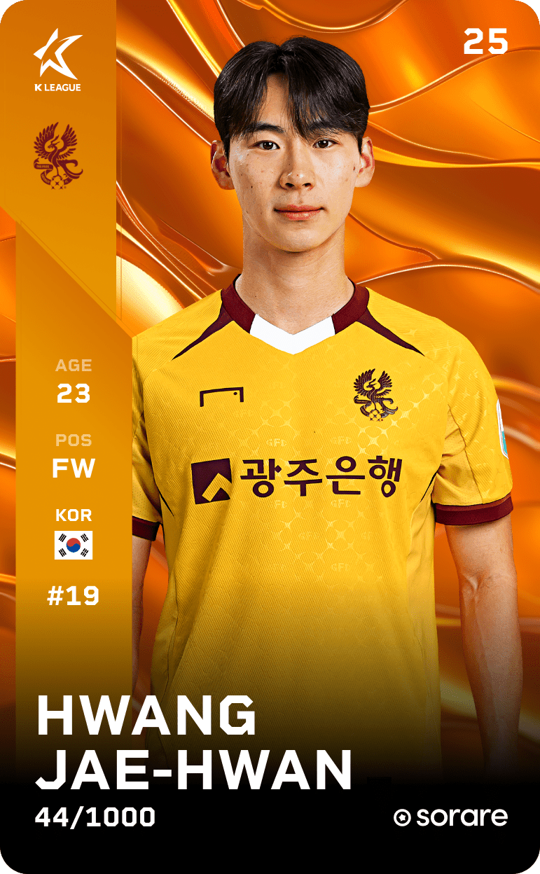 Hwang Jae-Hwan 2025-26 • Limited 44/1000