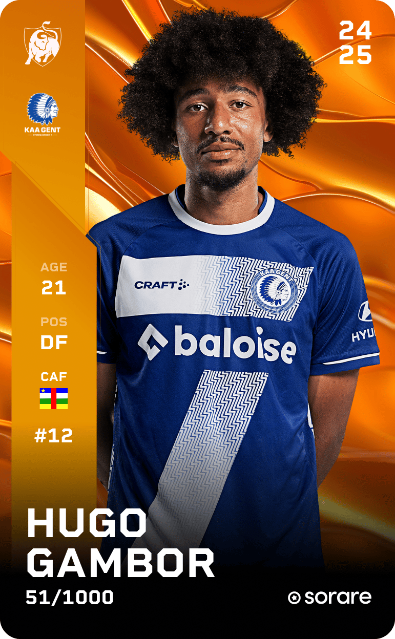 Hugo Gambor 2024-25 • Limited 51/1000