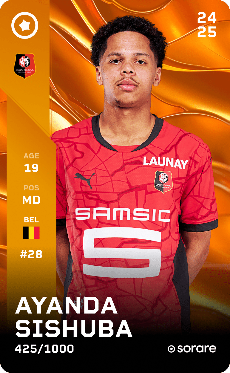 Ayanda Sishuba 2024-25 • Limited 425/1000