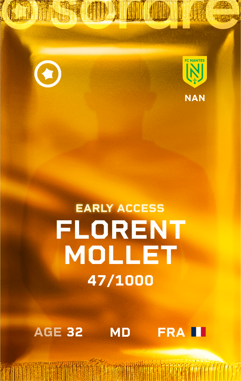 Florent Mollet 2024-25 • Limited 47/1000
