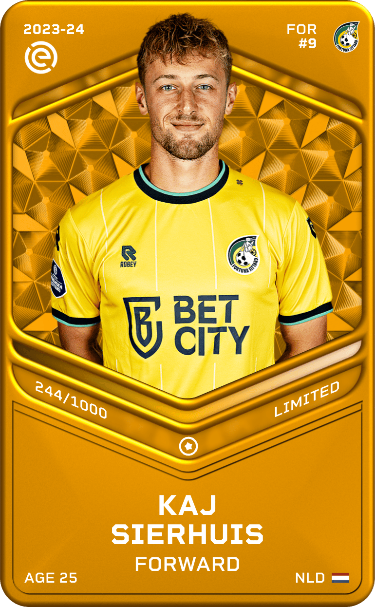 Kaj Sierhuis 2023-24 • Limited 244/1000