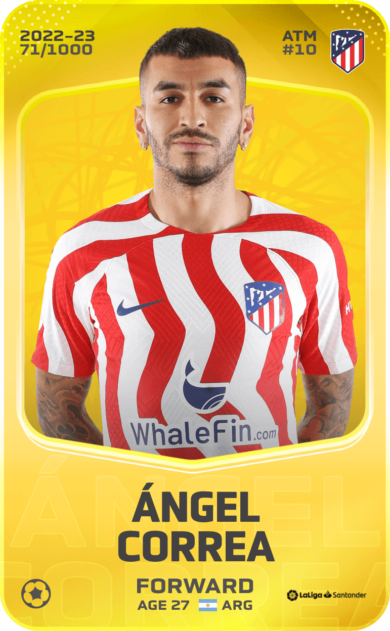 Ángel Correa 2022-23 • Limited 71/1000