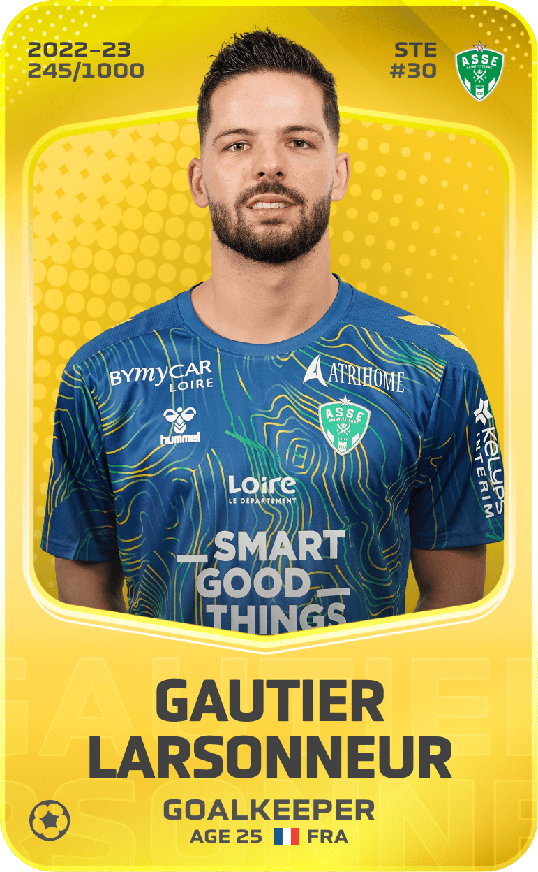 Gautier Larsonneur 2022-23 • Limited 245/1000