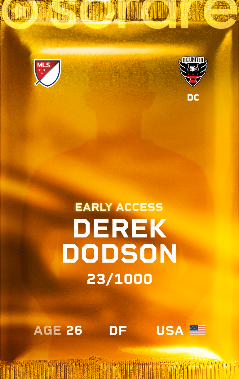 Derek Dodson 2025-26 • Limited 23/1000