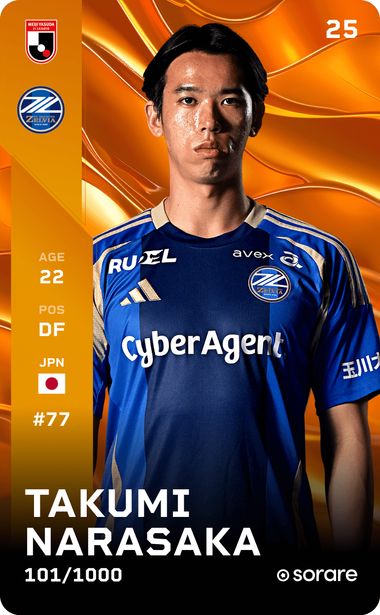 Takumi Narasaka 2025-26 • Limited 101/1000