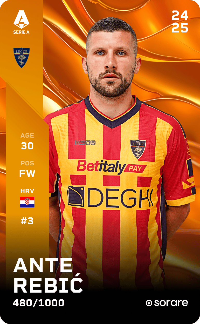 Ante Rebić 2024-25 • Limited 480/1000