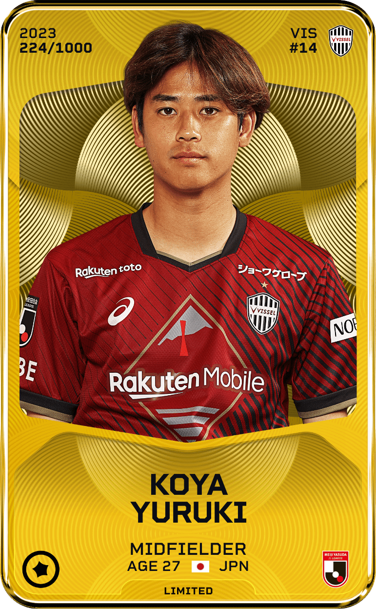 Koya Yuruki 2023-24 • Limited 224/1000
