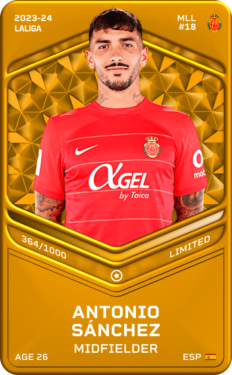 Antonio Sánchez 2023-24 • Limited 364/1000