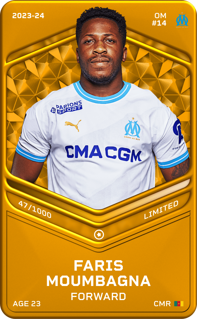 Faris Moumbagna 2023-24 • Limited 47/1000