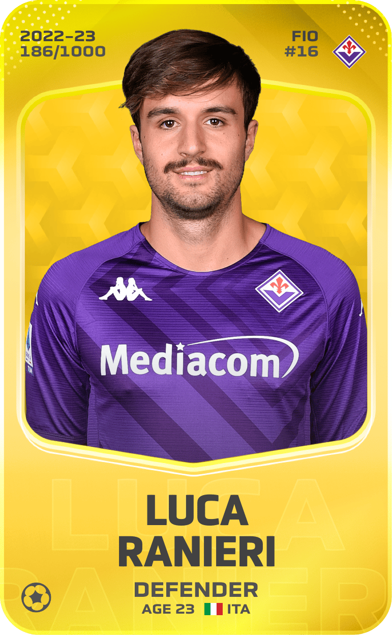 Luca Ranieri 2022-23 • Limited 186/1000